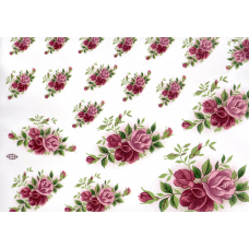 Ref. 78435 - FLOR COM TONS DE ROSA 766/19